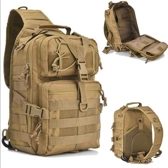 Tactical Sling Bag Pack Military Shoulder Sling - Picture 2 of 7